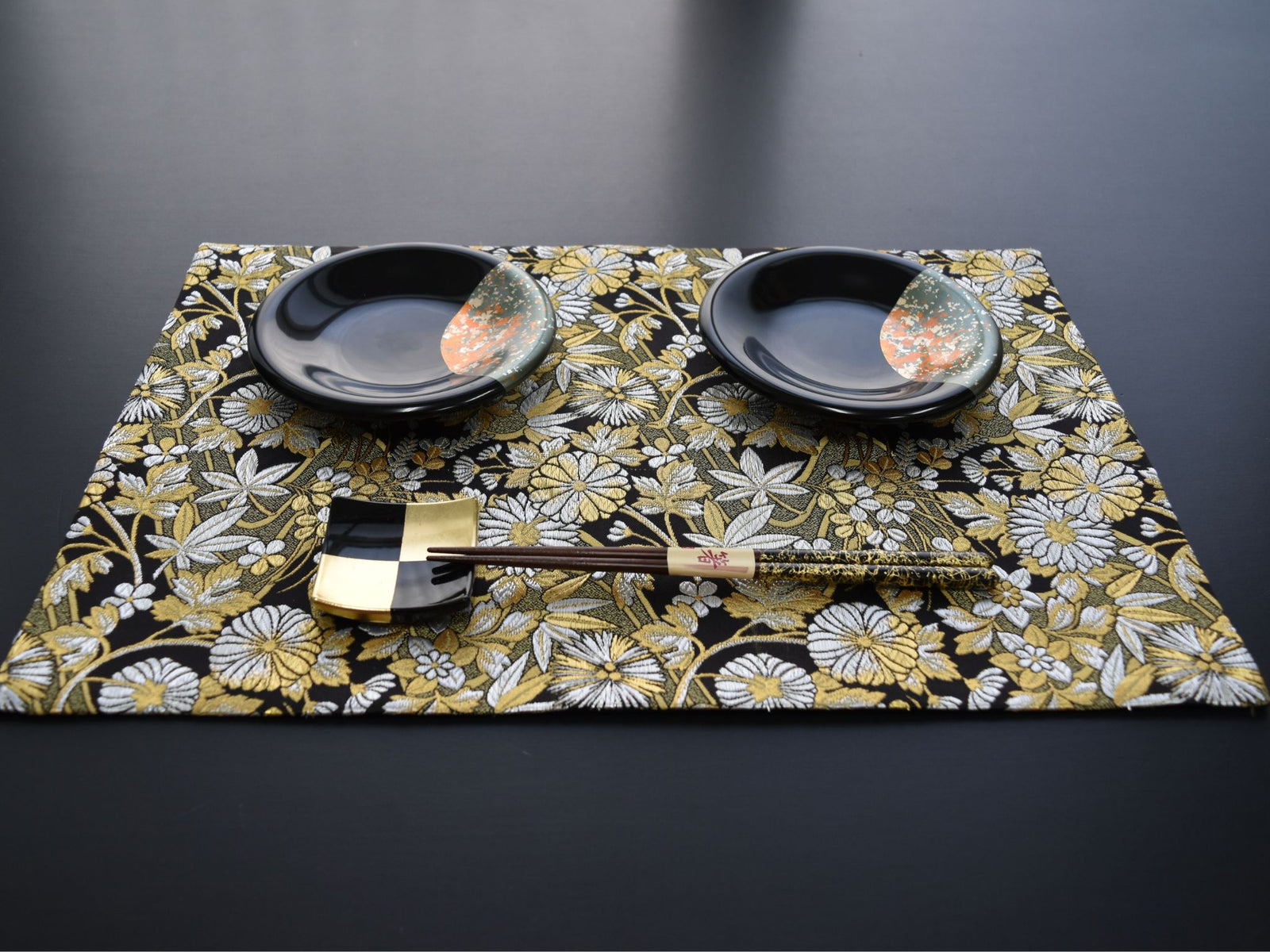 和風ランチョンマット全面柄 金華 – 神泉堂